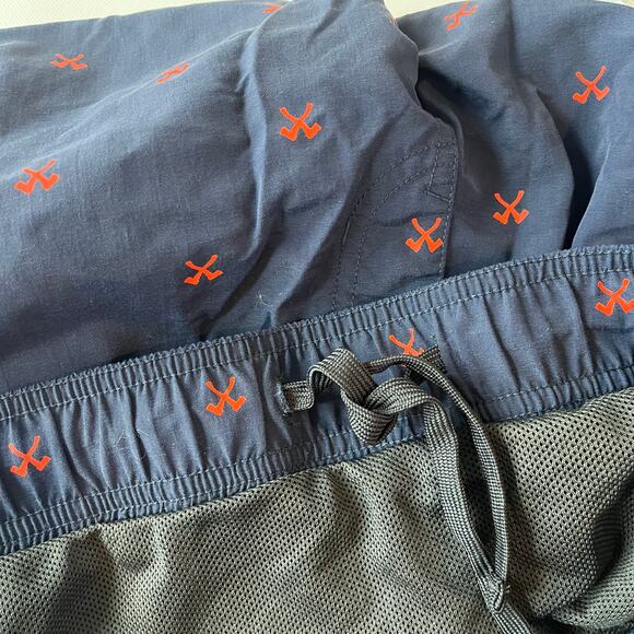 The North Face FlashDry Mens Swim Trunks Sz L Axes Beach Coastal Blue Drawstring - Picture 8 of 13